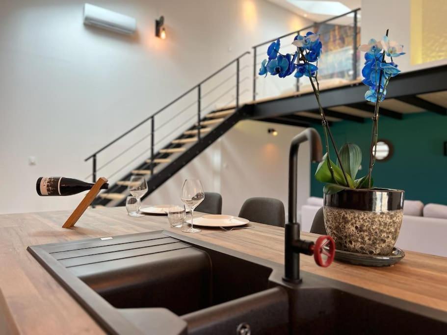 Loft Design Lägenhet Lapalud Exteriör bild